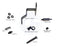 Metal Side to Side Reduction Kit for 02A transmissions