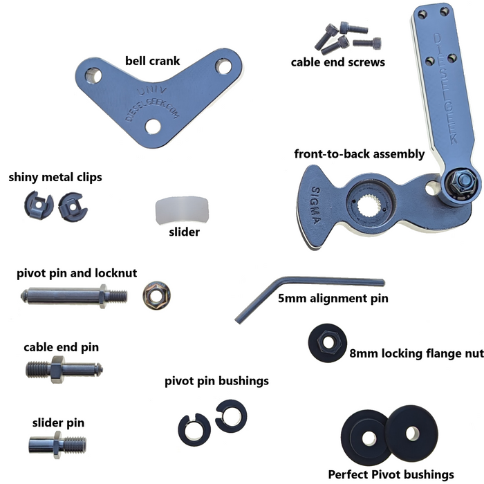 Sigma 5 Five Speed Short Shift Kit for MK4 only