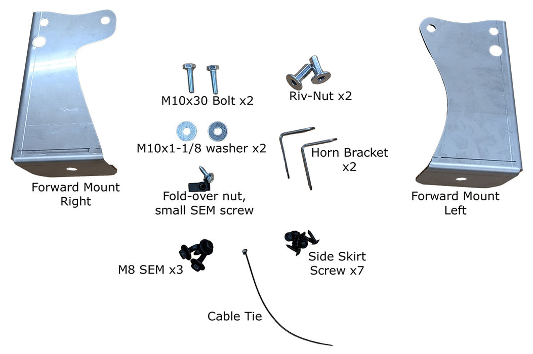MK7 & MK8 Panzer Plate Heavy Duty Aluminum Skid Plate Kit - www.dieselgeek.com